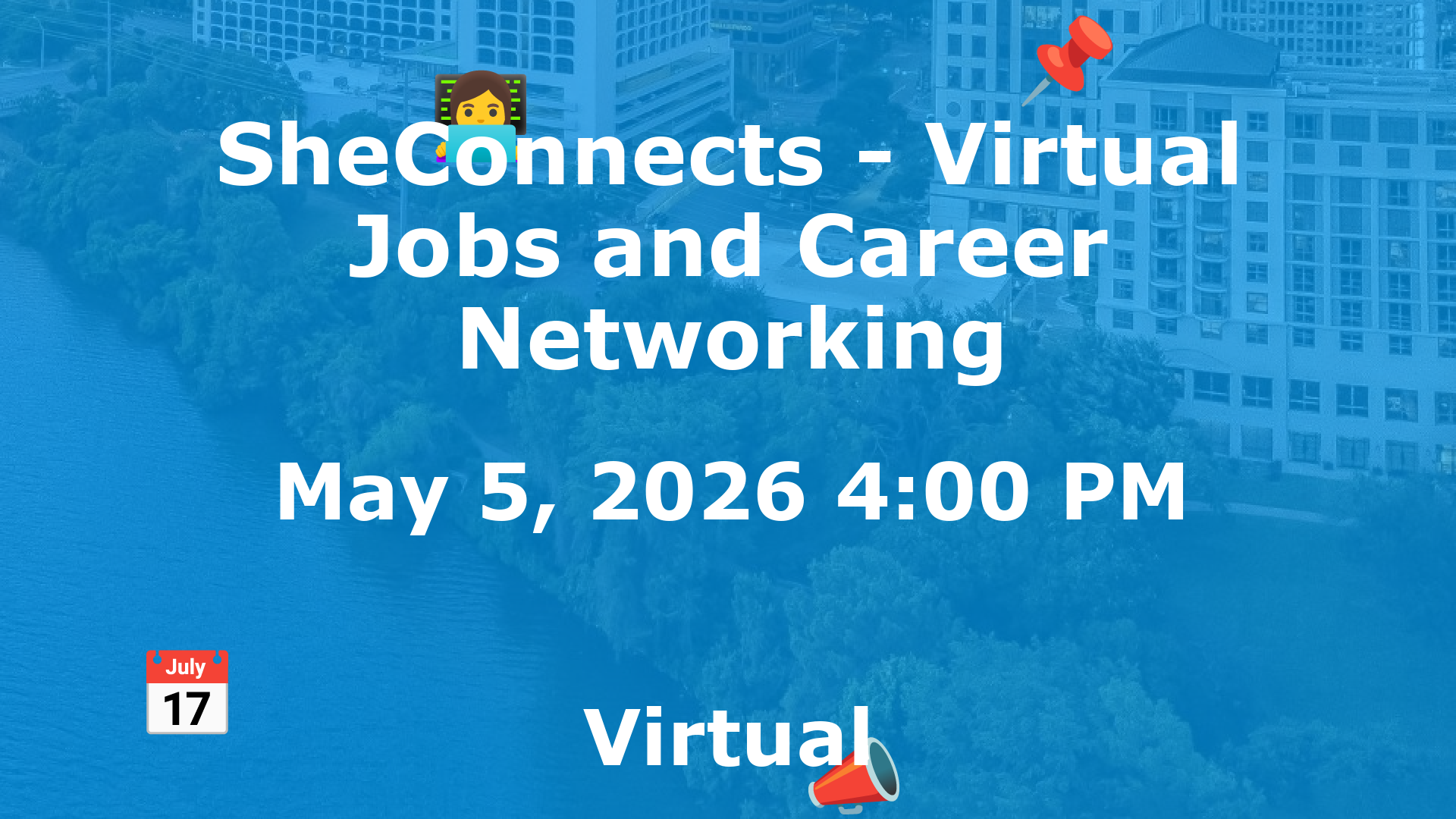 SheConnects - Virtual Jobs and Career Networking event image